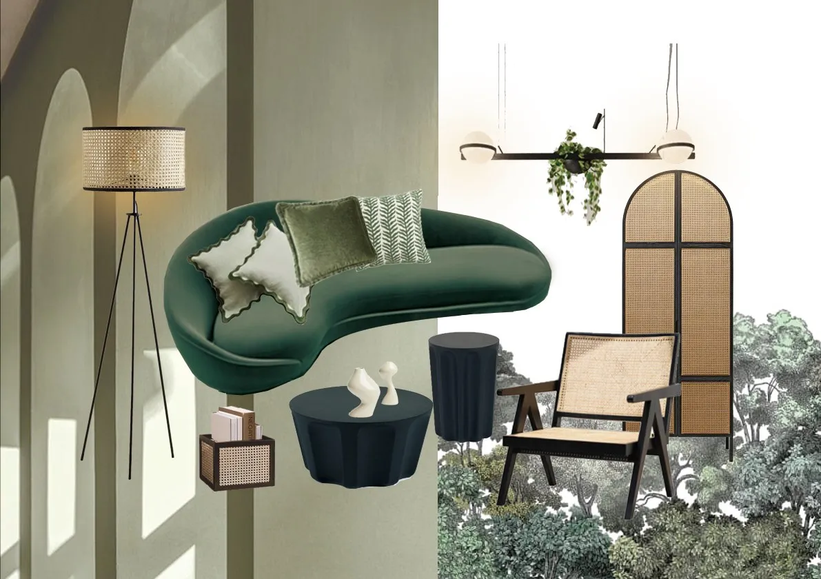 Green Living 컨셉보드