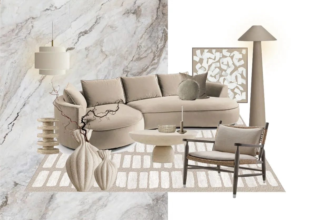 Soft Luxe 컨셉보드